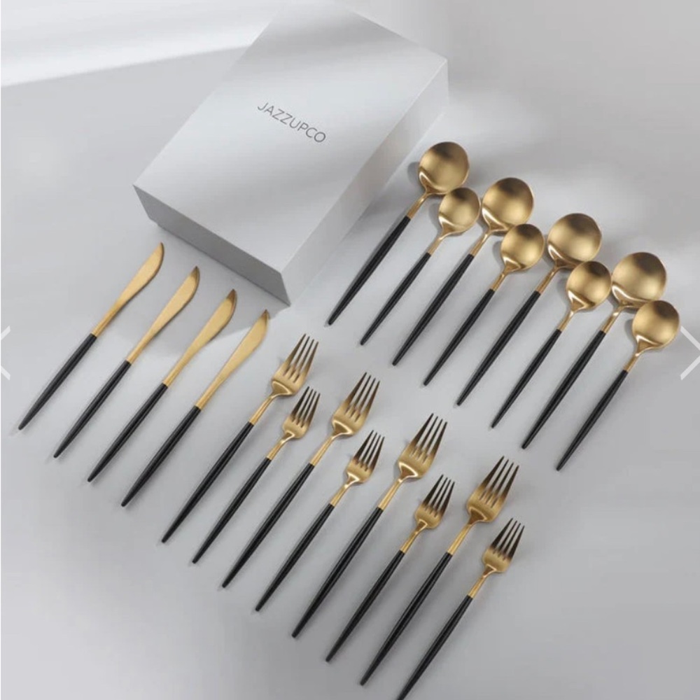 NIB FRENCH FLATWARE 4 Person Set (20 pieces) - Picture 4 of 9